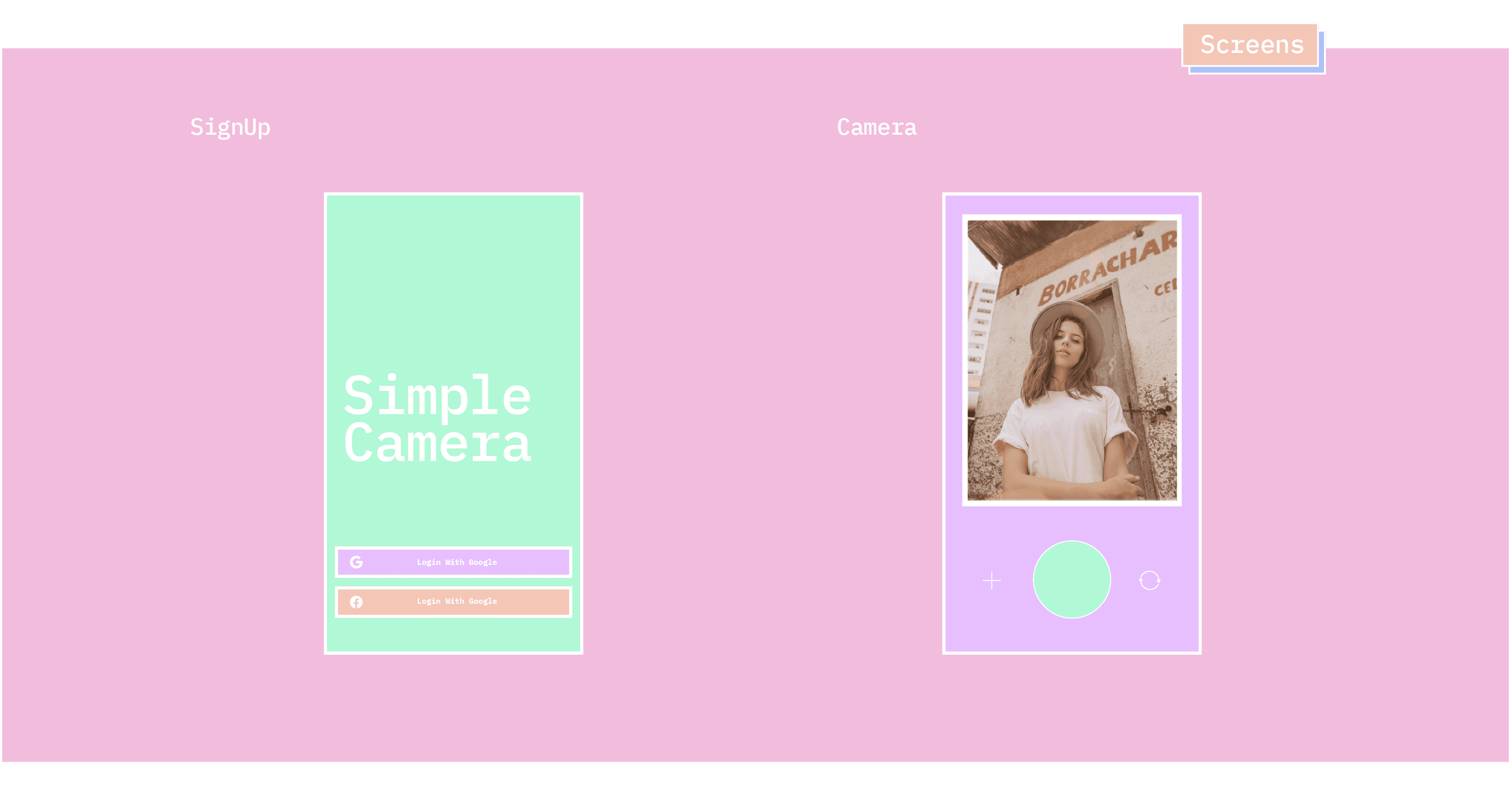 Simply Camera | UX/UI 5-3-0