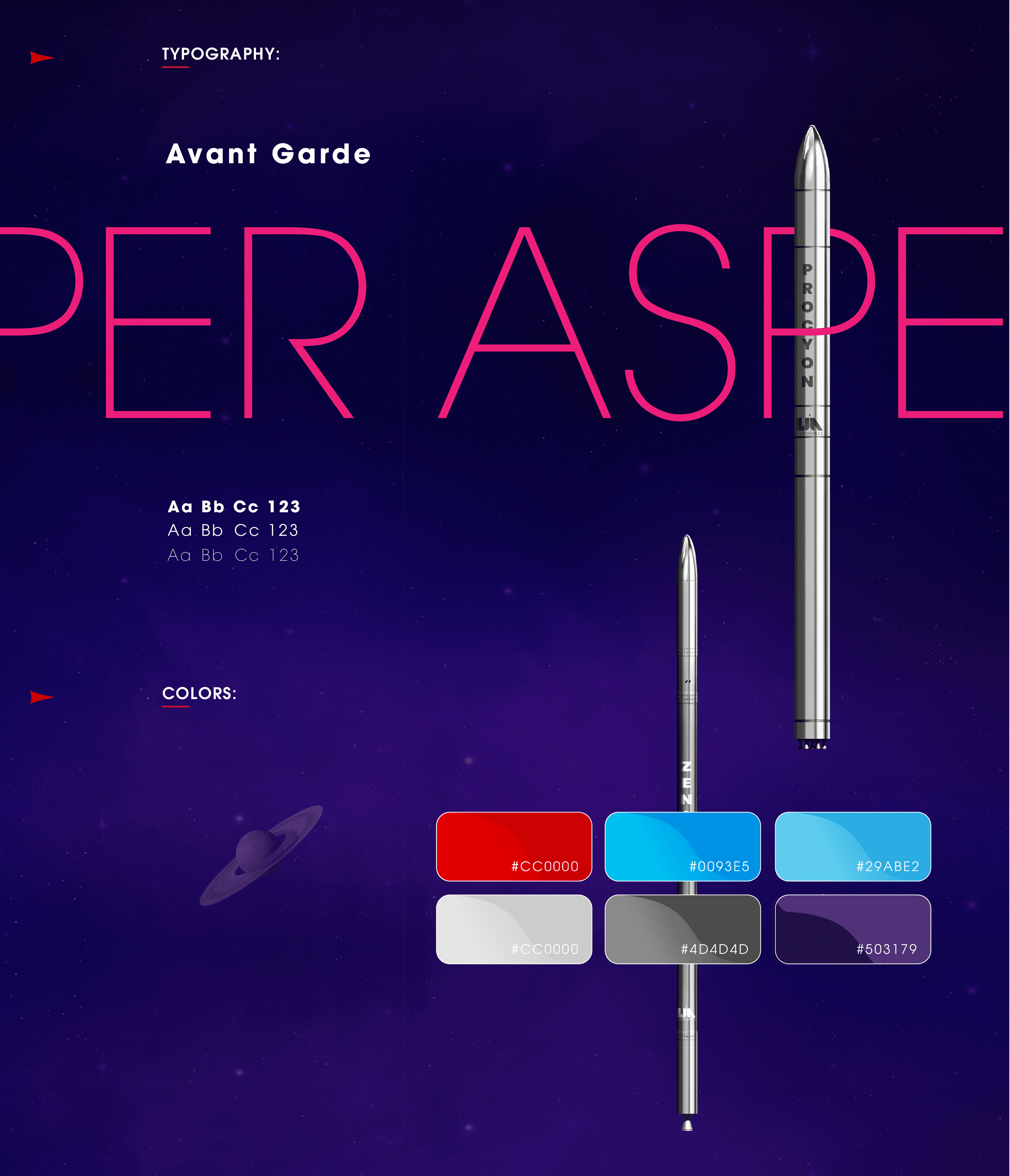 LIA Aerospace | Styleguide 0-2-0